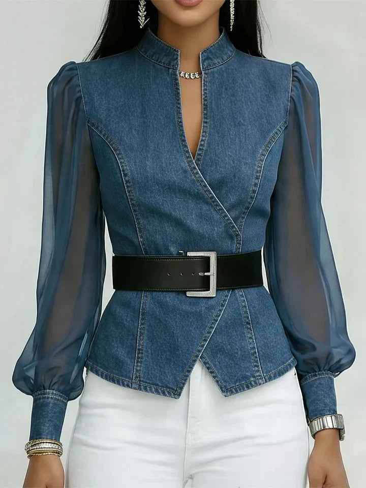 Celeste & Co | BLOUSE EN JEAN POUR FEMME