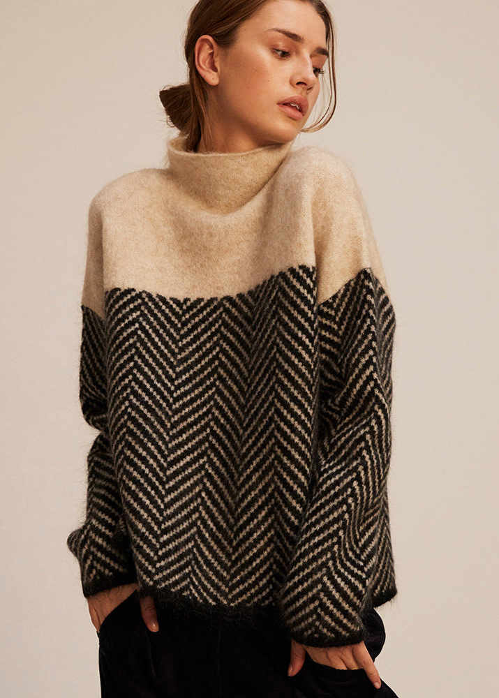 Malene | Pull à col