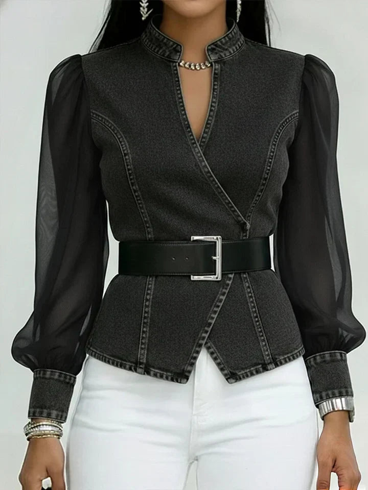 Celeste & Co | BLOUSE EN JEAN POUR FEMME
