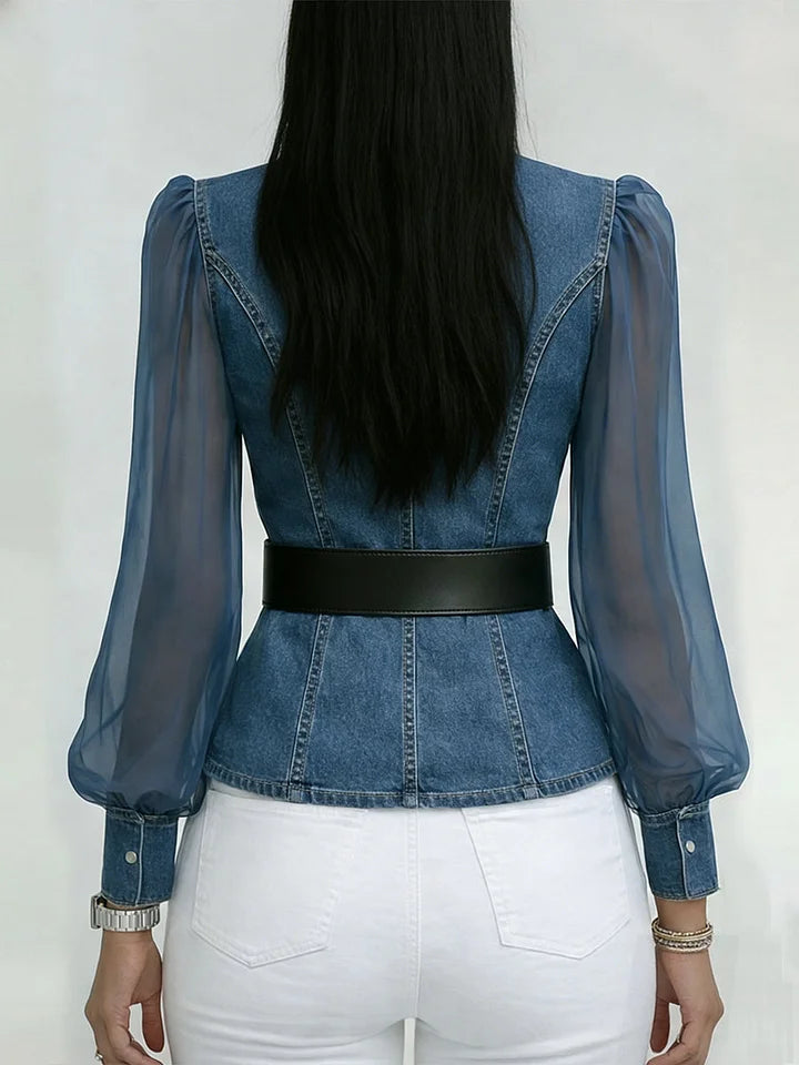 Celeste & Co | BLOUSE EN JEAN POUR FEMME