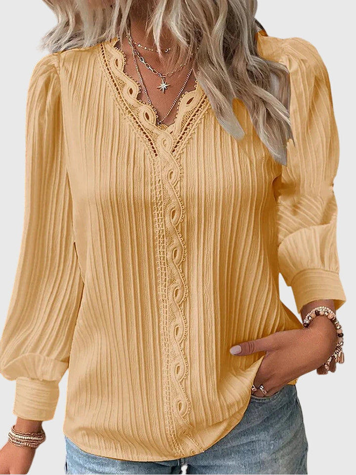 Andrea | Blouse Pullover Élégante