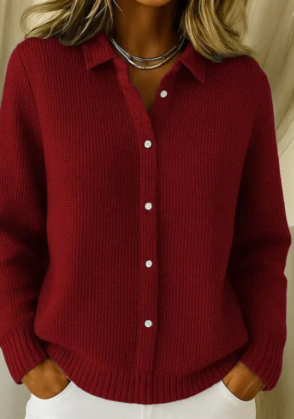 Livia | Cardigan long élégant et intemporel