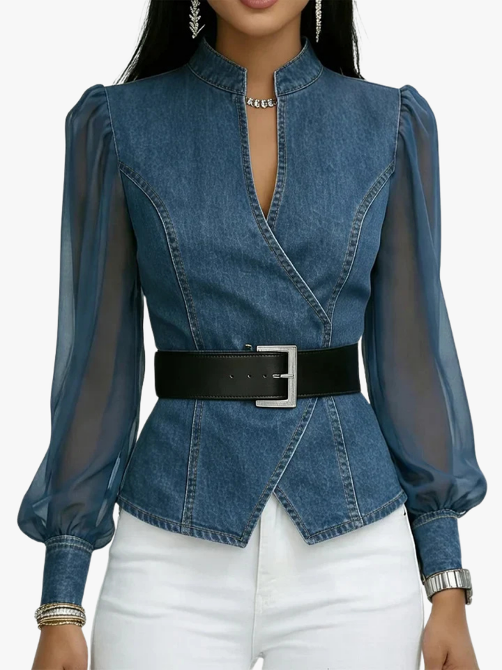 Celeste & Co | BLOUSE EN JEAN POUR FEMME