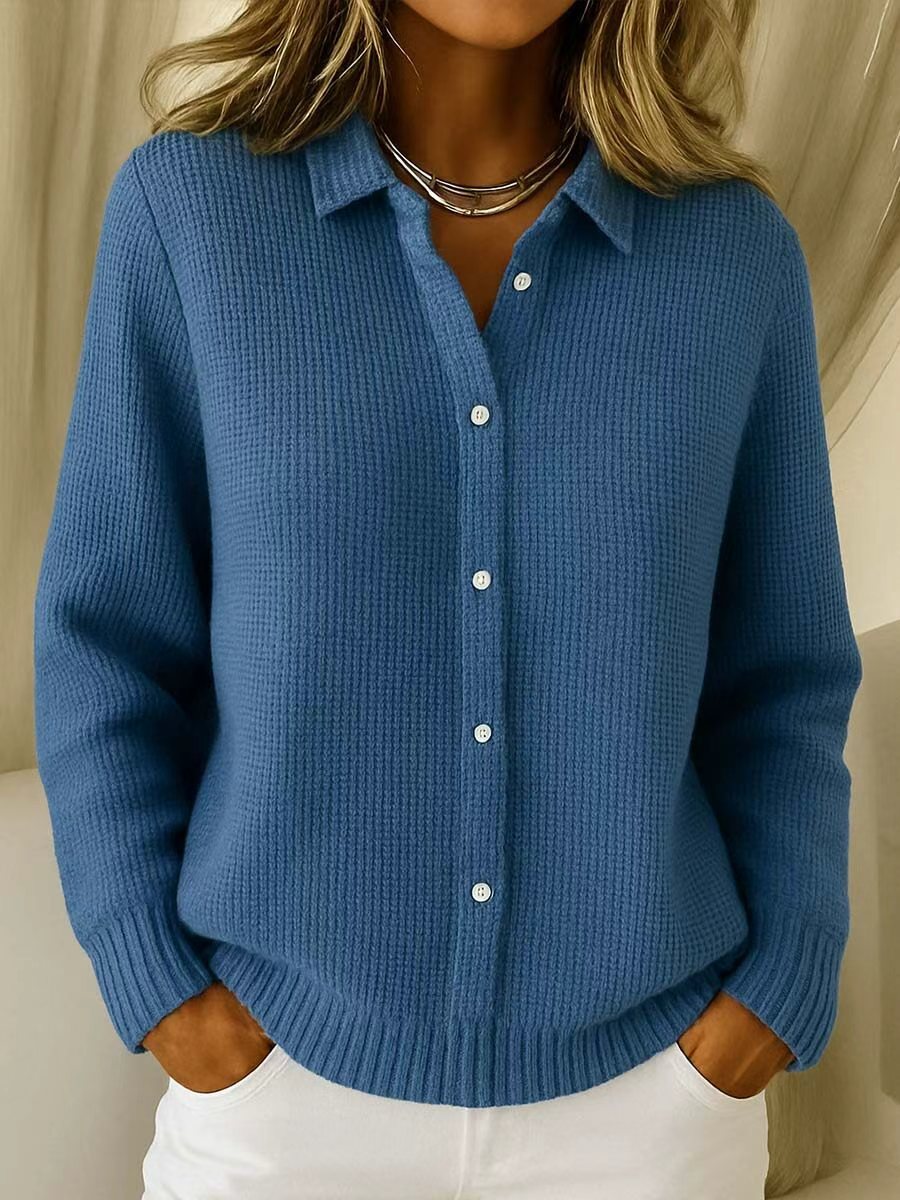 Livia | Cardigan long élégant et intemporel