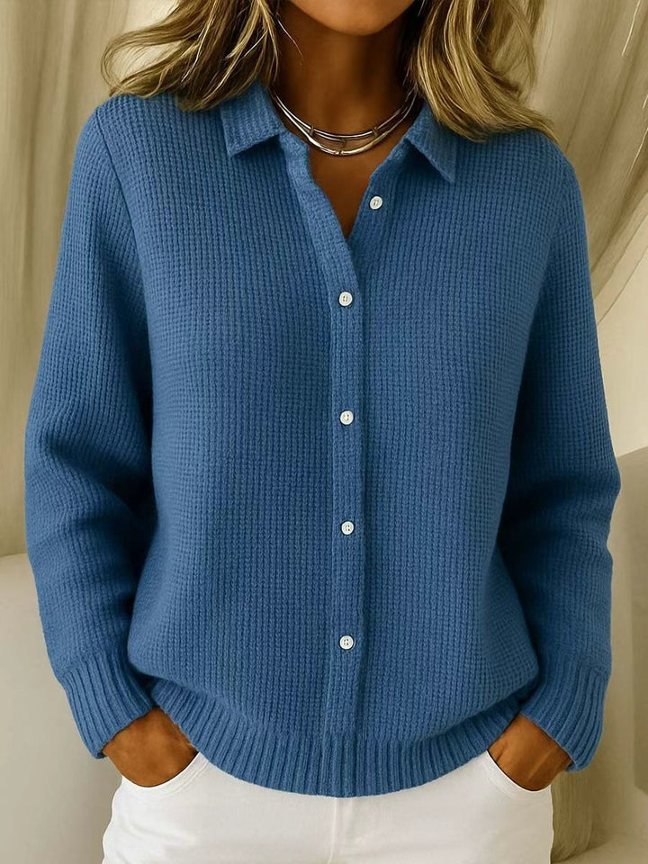 Livia | Cardigan long élégant et intemporel