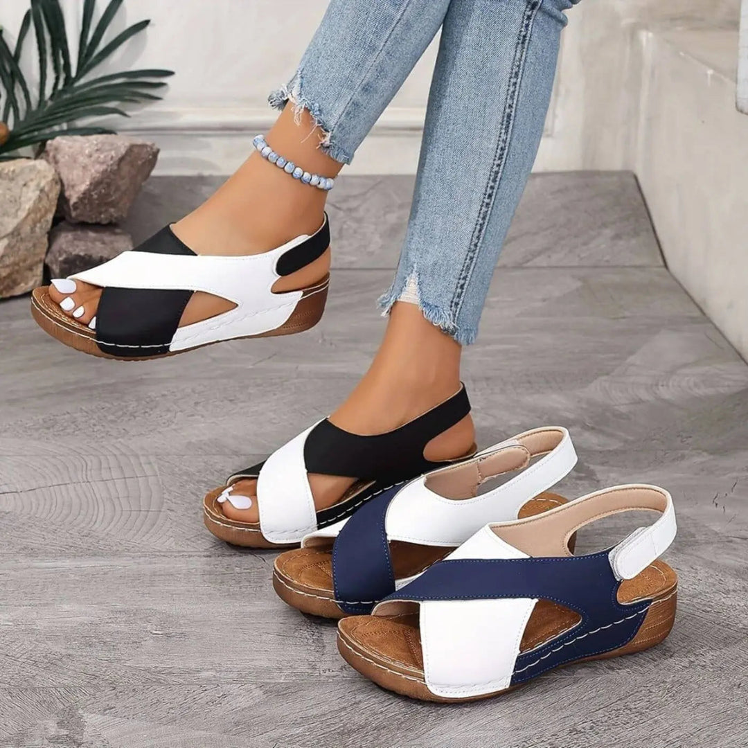 Nicole™ | Sandales orthopédiques à bout ouvert