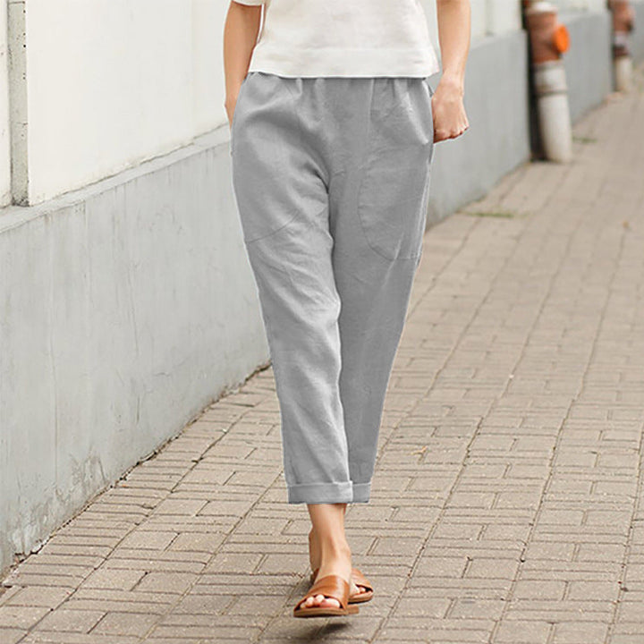 Céleste & Co | PANTALON DROIT D'ÉTÉ POUR FEMMES