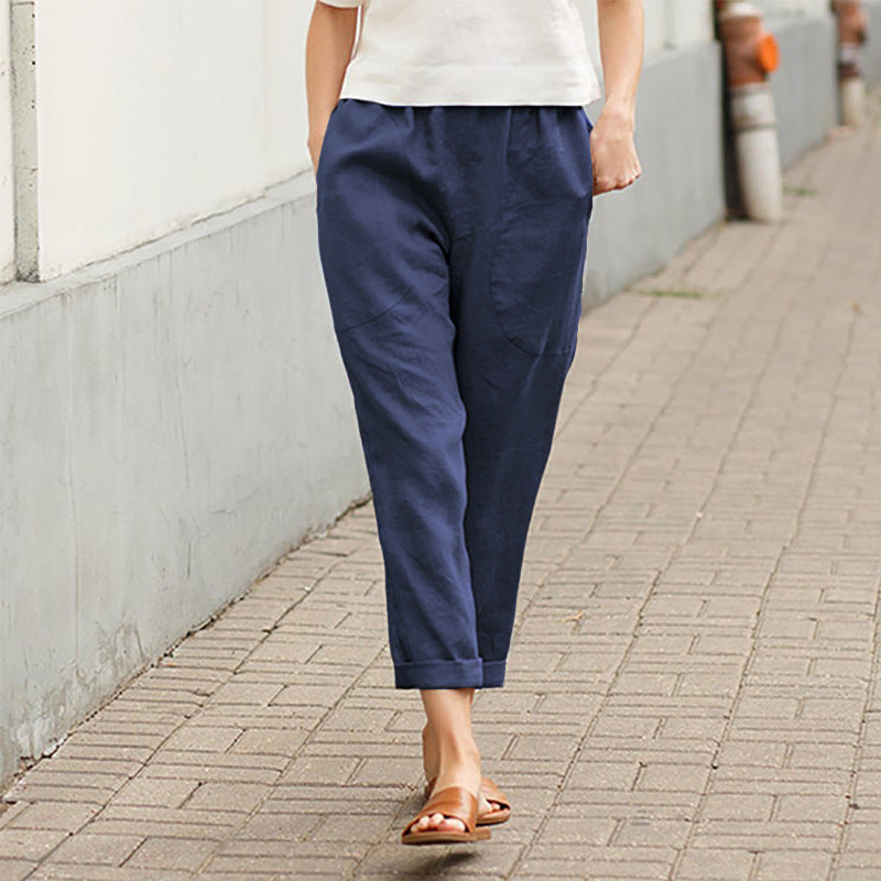 Céleste & Co | PANTALON DROIT D'ÉTÉ POUR FEMMES