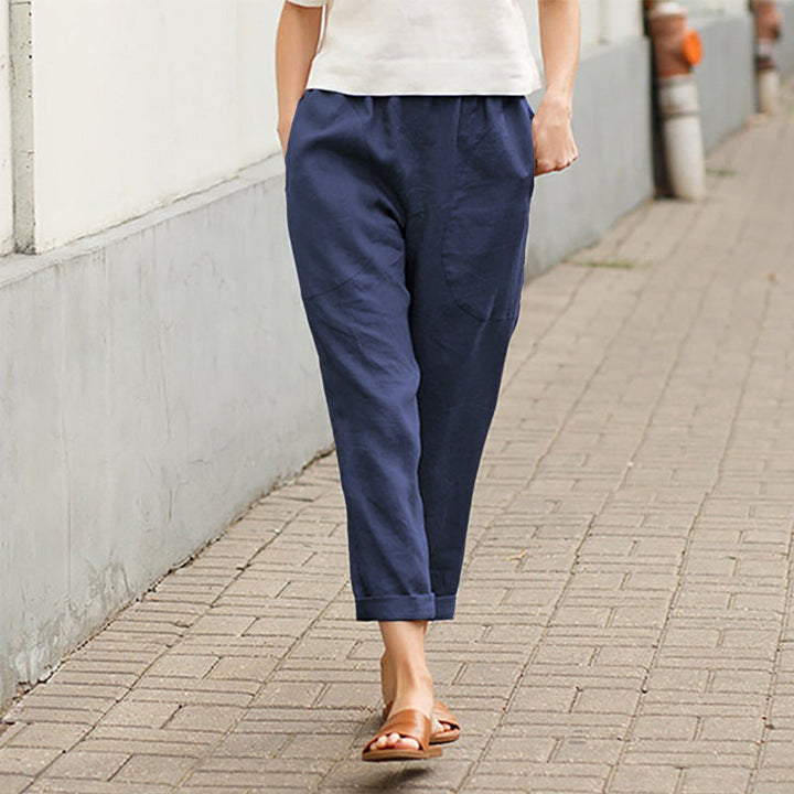 Céleste & Co | PANTALON DROIT D'ÉTÉ POUR FEMMES