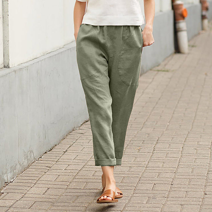 Céleste & Co | PANTALON DROIT D'ÉTÉ POUR FEMMES
