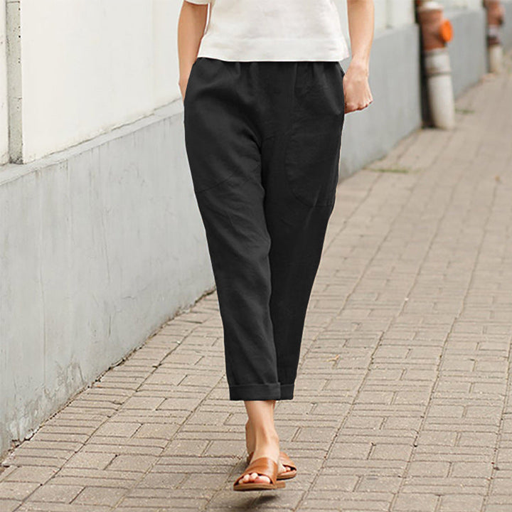 Céleste & Co | PANTALON DROIT D'ÉTÉ POUR FEMMES