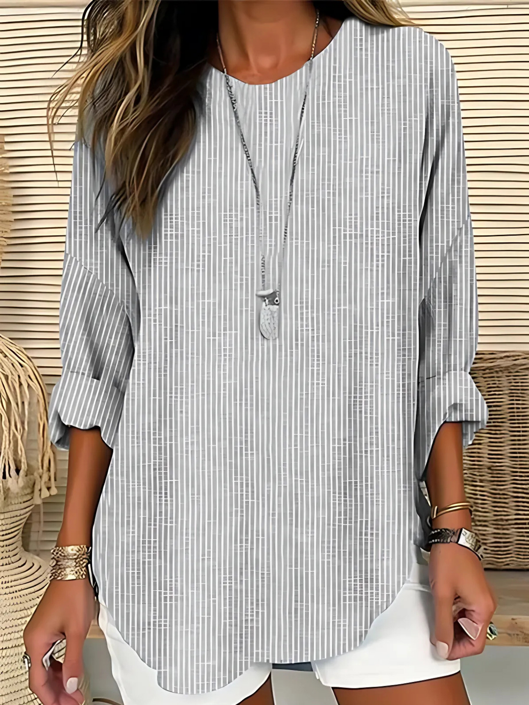 Celeste & Co | BLOUSE À RAYURES POUR FEMME