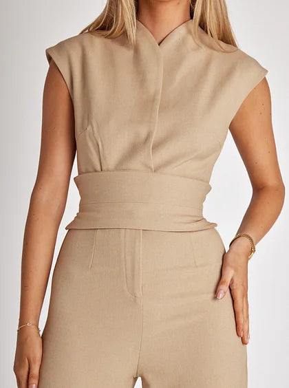 Céleste & Co | COMBINAISON LARGE SANS MANCHES POUR FEMME