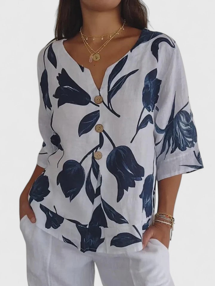 Laura | Blouse V-Neck