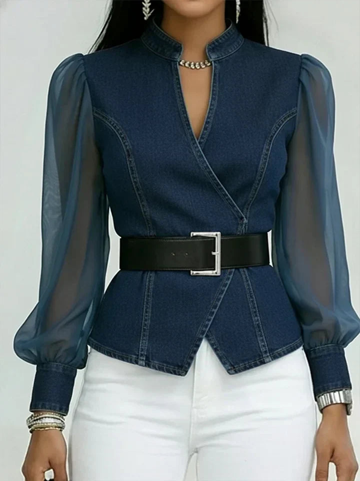 Celeste & Co | BLOUSE EN JEAN POUR FEMME