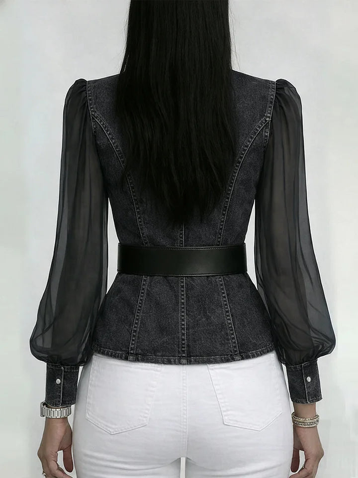 Celeste & Co | BLOUSE EN JEAN POUR FEMME