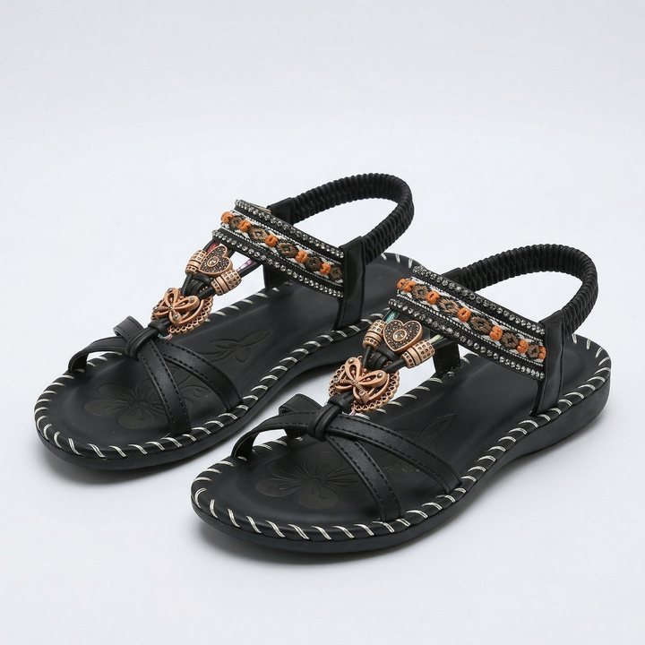 Camille | Sandales orthopédiques de style Ibiza pour confort et élégance
